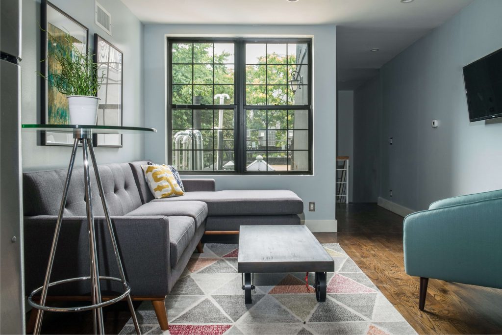 Colorful living room