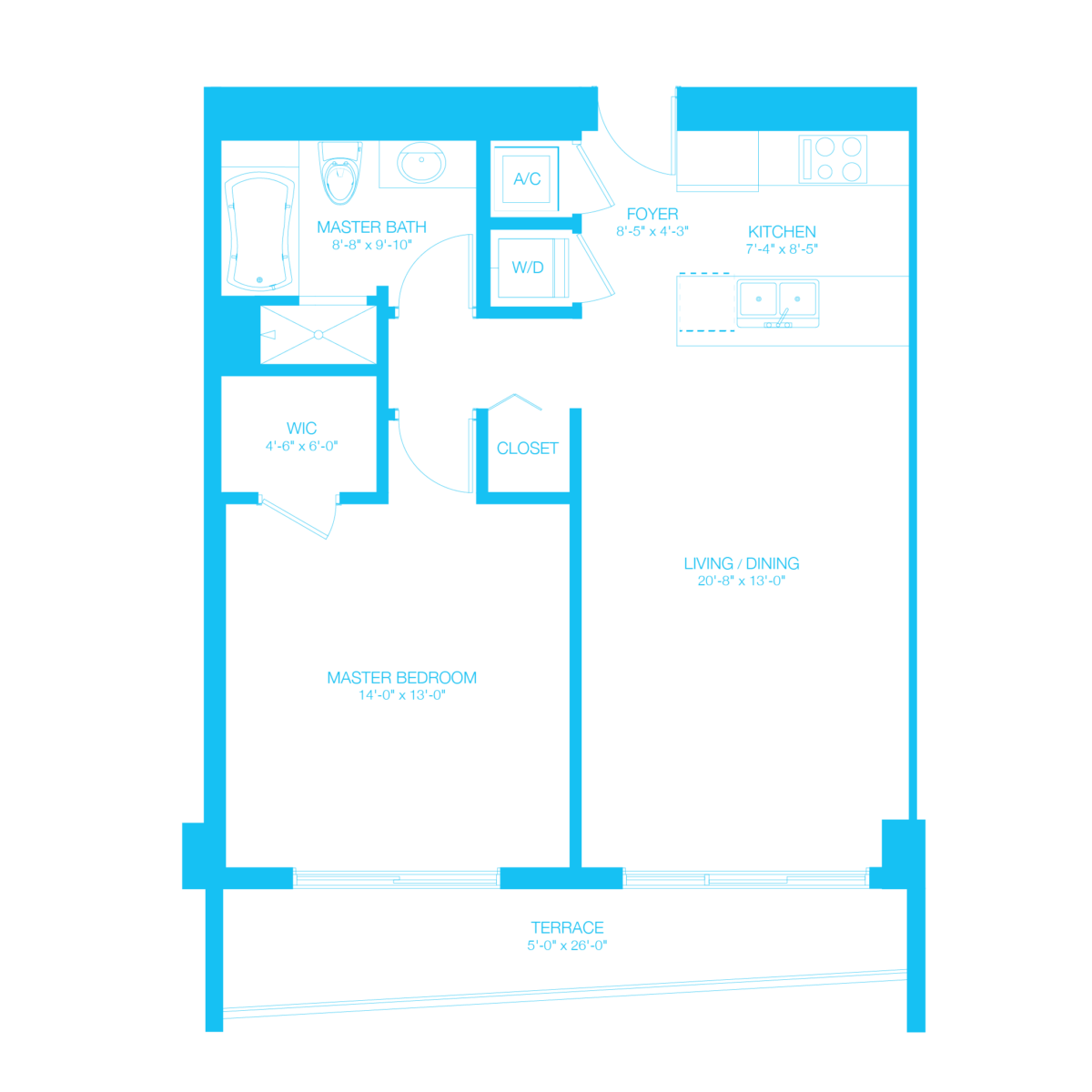 Monifa's floor plan